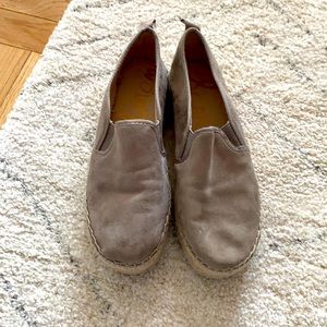 Sam Edelman suede platform espadrilles. Size 7.5